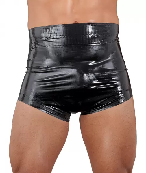 Late X Latex Diaper Briefs black xl vyri&scaron;ka lateksinė apranga &ndash; nuotrauka 2