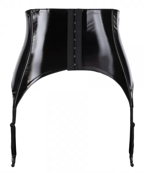 Black Level Vinyl Suspender Belt 2XL Seksuali lateksinė apranga &ndash; nuotrauka 7