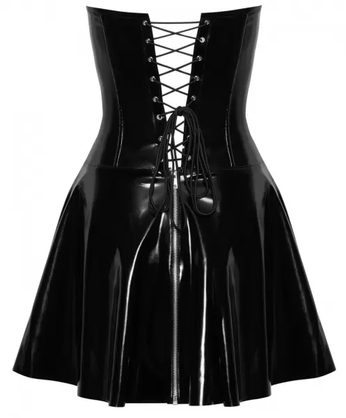 Black Level Vinyl Dress Hooks M Seksuali lateksinė apranga &ndash; nuotrauka 7