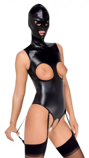 Bad Kitty Body & Mask S Seksuali lateksinė apranga &ndash; nuotrauka 2