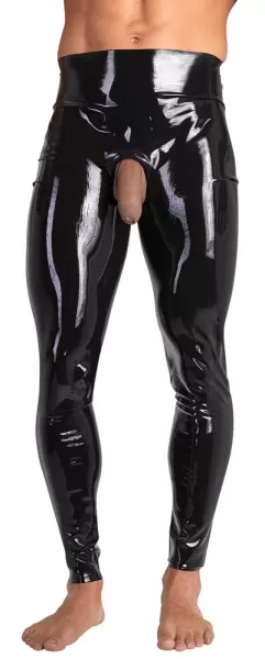 Late X Men's Latex Leggings 2XL vyri&scaron;ka lateksinė apranga &ndash; nuotrauka 2