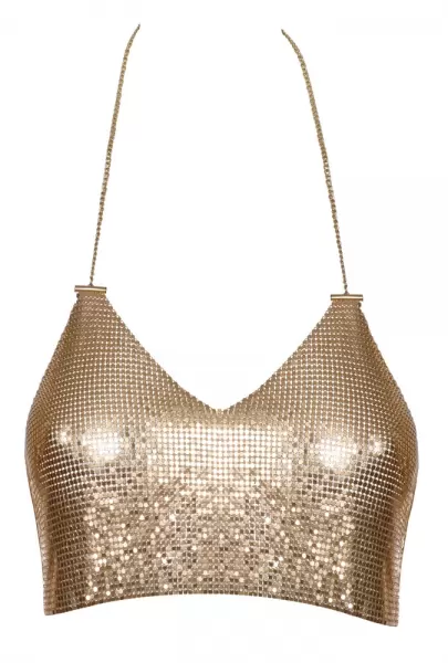 Cottelli accessoires Metal Top Gold Teminis kostiumas &ndash; nuotrauka 6