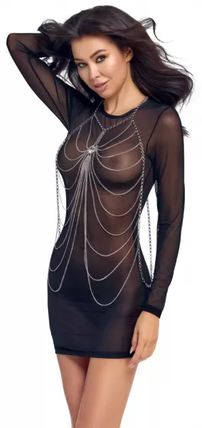 Cottelli accessoires Body Chain silver Seksuali juvelyrika &ndash; nuotrauka 5