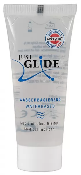 Just Glide 20 ml lubrikantas vandens pagrindu &ndash; nuotrauka 3