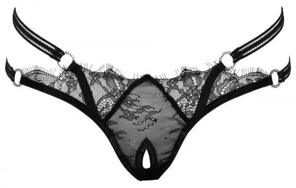 Cottelli lingerie Crotchless String M/L kelnaitės, stringai &ndash; nuotrauka 6