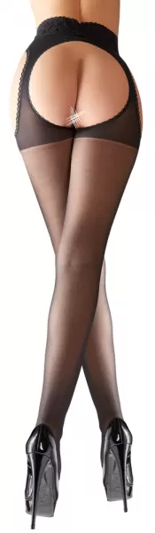 Cottelli legwear Suspender Tights 5 Prisegamos kojinės &ndash; nuotrauka 3