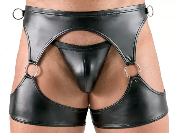 Svenjoyment Bondage Men's Bondage Set 3 pcs. xl vyri&scaron;ka lateksinė apranga &ndash; nuotrauka 7