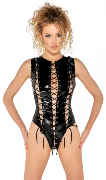 Black Level Vinyl Body lace xl Seksuali lateksinė apranga &ndash; nuotrauka 2