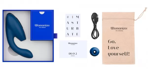 Womanizer Duo 2 Blueberry Vibratorius &ndash; nuotrauka 12