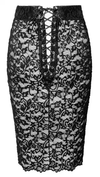 Noir Skirt Lace S seksualus sijonas &ndash; nuotrauka 5