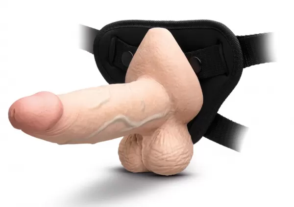 B-Vibe Slipskin 7" Girthy Crea Dildo ir falo imitatorius &ndash; nuotrauka 9
