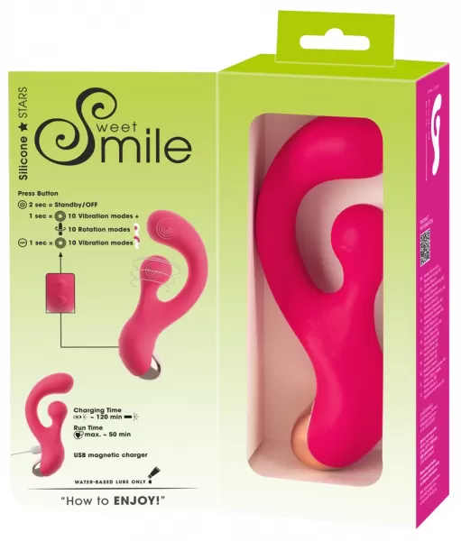 Sweet Smile Smile G-Spot Vibrator w rotati G ta&scaron;ko vibratorius &ndash; nuotrauka 13