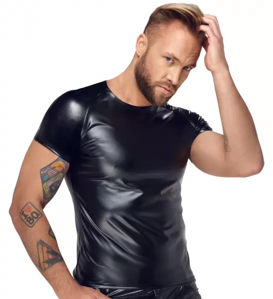 Noir M.Shirt M seksualūs vyri&scaron;ki mar&scaron;kinėliai &ndash; nuotrauka 3
