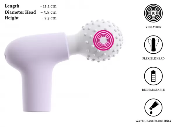 Beau coeur Mini Massage Gun vibruojantis masažuoklis &ndash; nuotrauka 6