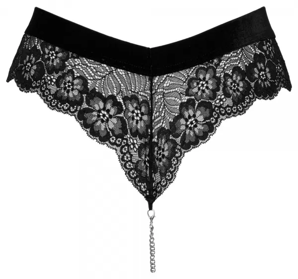 Cottelli party Panties with Chain L kelnaitės, stringai &ndash; nuotrauka 6
