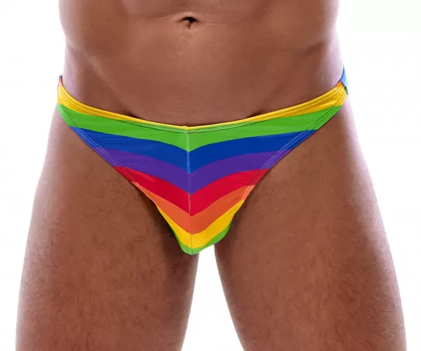 Svenjoyment Men's Thong Rainbow S vyri&scaron;ki stringai &ndash; nuotrauka 2