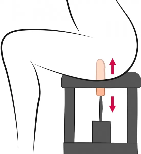 The Banger Sit-On-Me Sex Machine Sekso žaislas &ndash; nuotrauka 14
